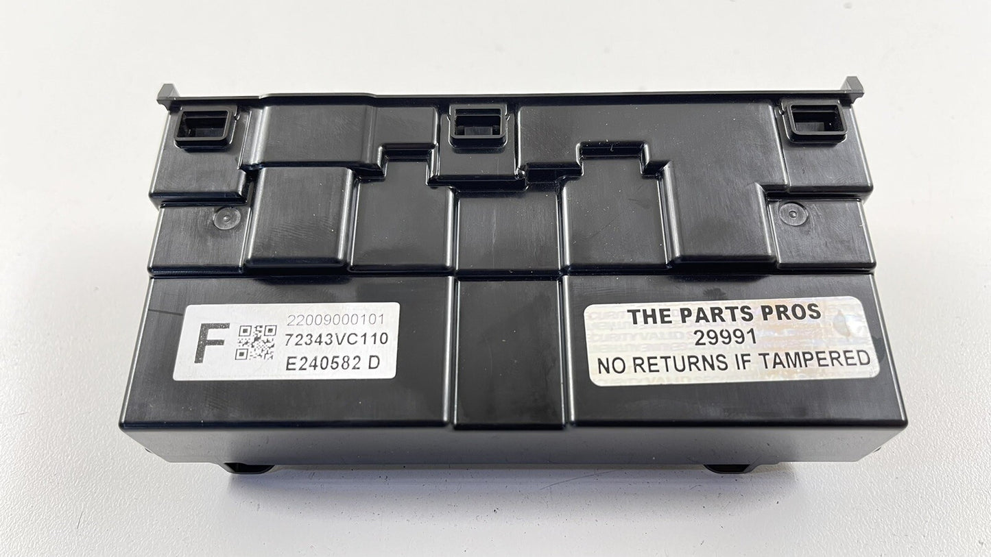 22-23 SUBARU WRX HEATER CORE BOX HVAC ELECTRONIC CONTROL MODULE 72343VC110 OEM