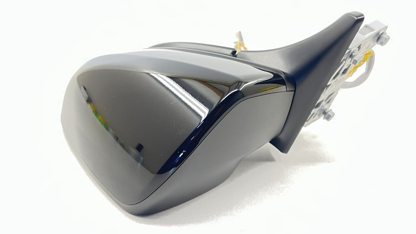 22-25 SUBARU WRX DRIVER LEFT FRONT DOOR MIRROR SIDE VIEW 9 WIRE BLACK OEM