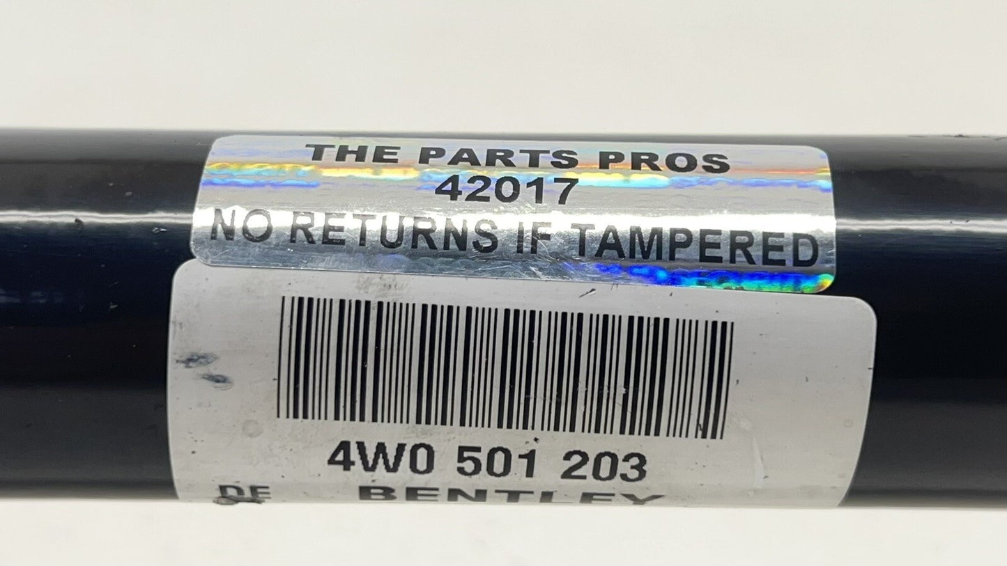 13-18 Bentley Flying Spur Left Or Right Rear CV Axle Shaft 4W0 501 203 OEM