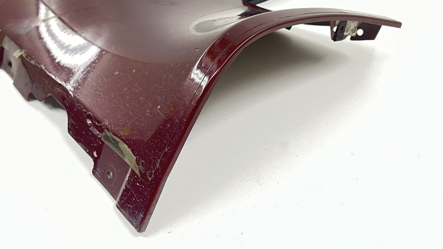 07-09 ASTON MARTIN VANTAGE LEFT SIDE SKIRT ROCKER PANEL COVER MERLOT RED OEM