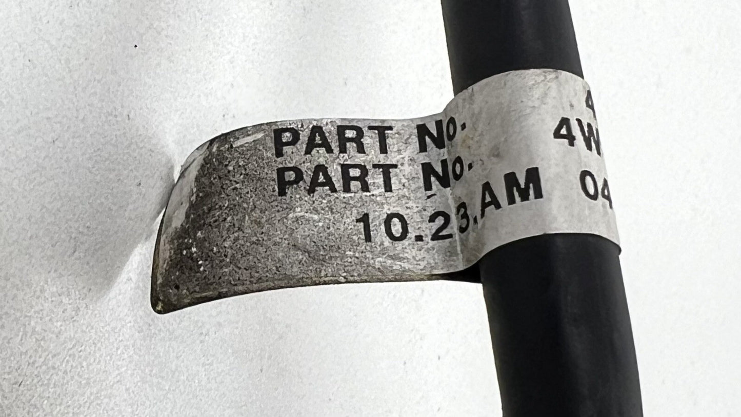 13-18 BENTLEY FLYING SPUR POWER STEERING HOSE PIPE LINE 4W0422893F OEM