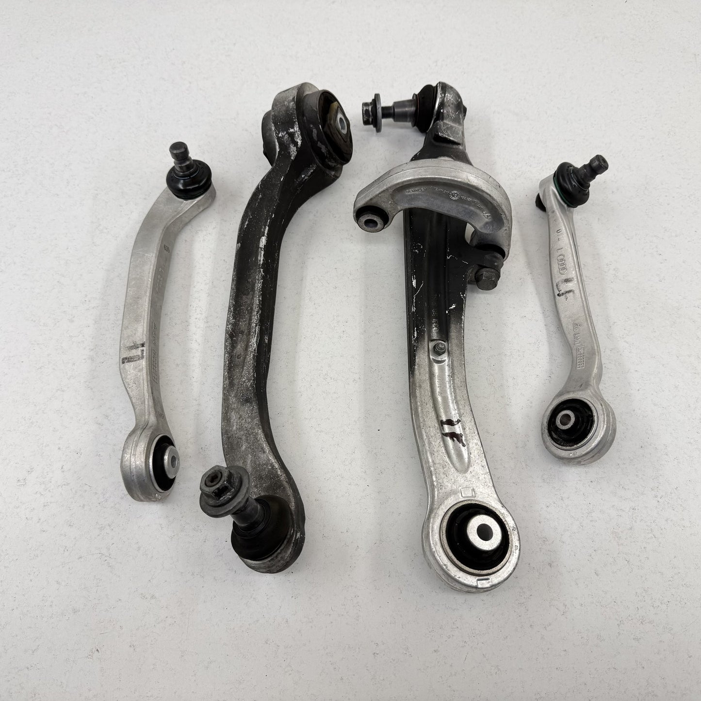 2014-2018 Bentley Flying Spur Driver Left Front Control Arm Suspension Set OEM