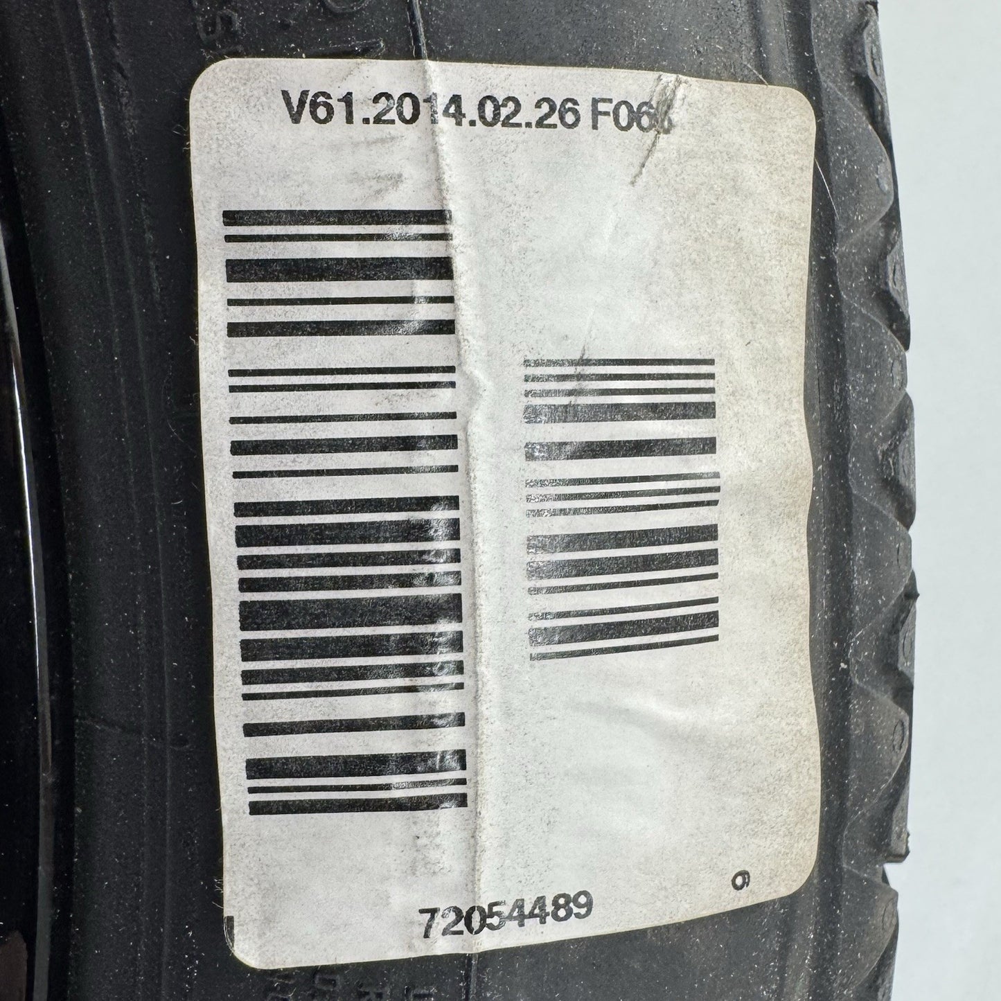 10-18 Mercedes W212 W218 CLS550 E550 Emergency Spare Tire Wheel Rim 18" OEM