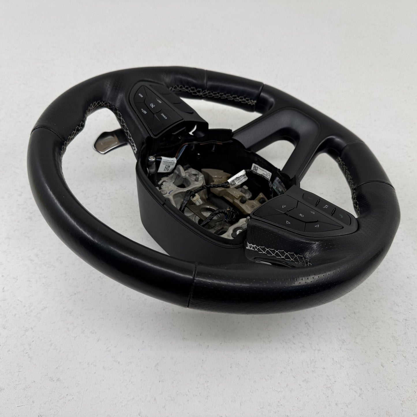 2018-2024 Dodge Durango SRT 392 Flat Bottom Steering Wheel Leather Black OEM
