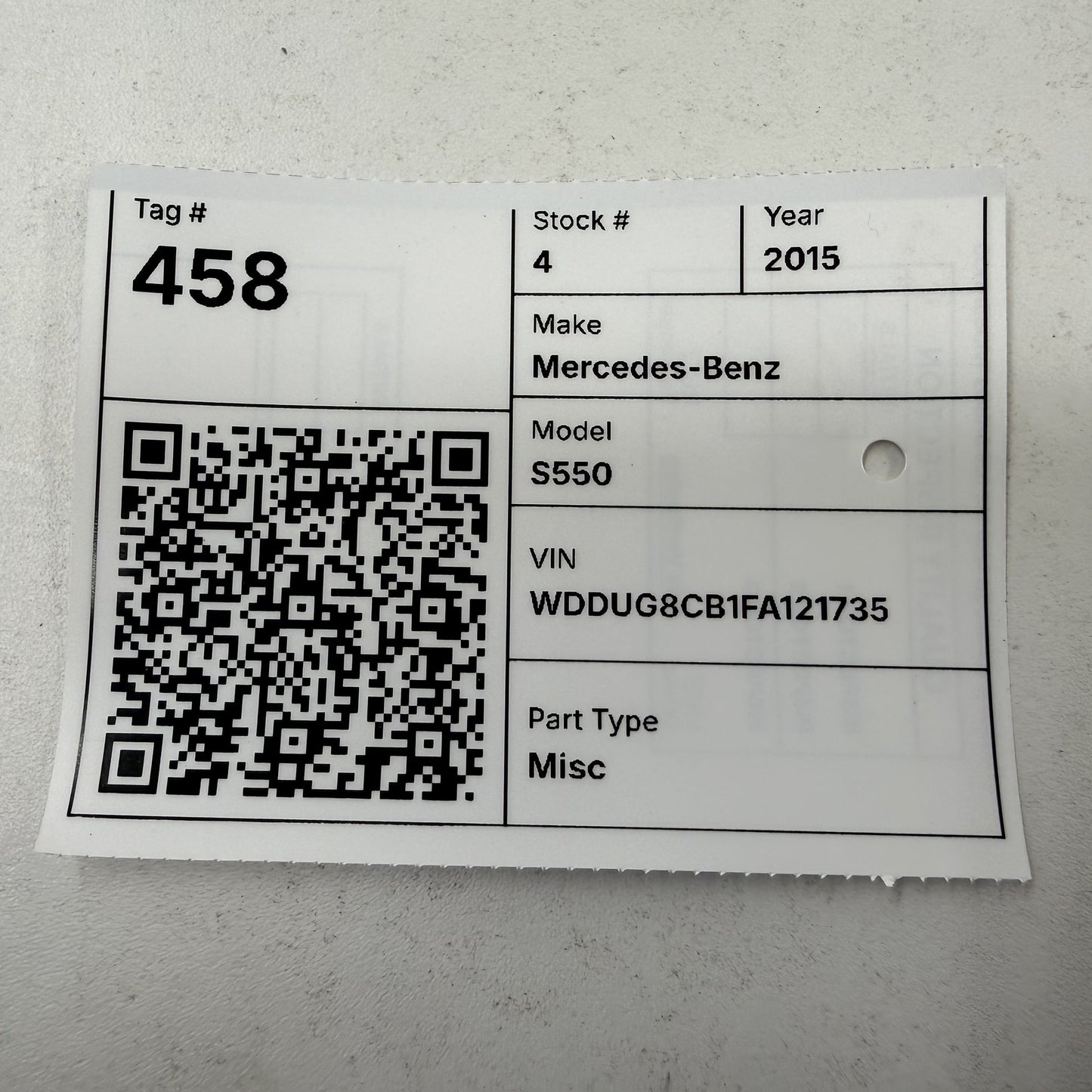 2014-2015 Mercedes-Benz S550 W222 Transmission Control Unit TCU 2229000208 OEM
