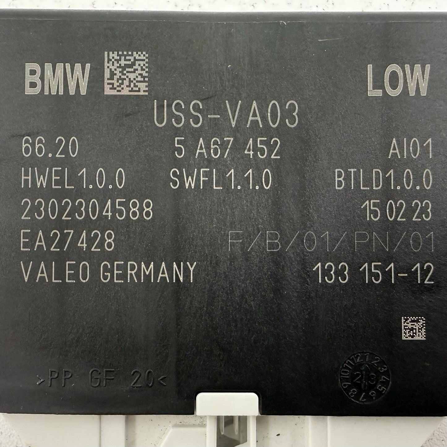 22-24 BMW G01 G02 X3 X4 Parking Park Assist Control Module 5A67452 OEM