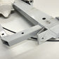 08-15 AUDI R8 SPYDER REAR CROSSMEMBER FRAME SUPPORT BRACKET HATCH LATCH LOCK OEM