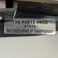 14-17 Infiniti Q50 Chrome License Plate Light Trunk Trim Moulding W/ Camera OEM