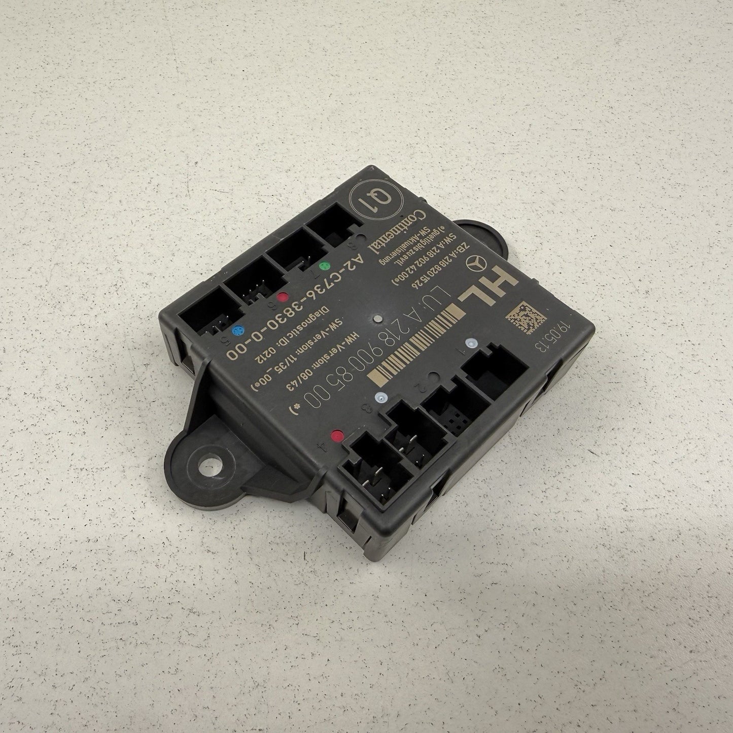 10-16 Mercedes W212 E350 Driver Left Rear Door Control Module 2189008500 OEM