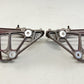 07-17 ASTON MARTIN VANTAGE FRONT HOOD HINGE MOUNT SUPPORT BRACKET PAIR OEM