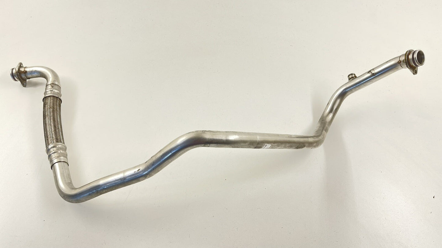 17-22 AUDI R8 PLUS OIL RESERVOIR TANK PRESSURE PIPE TUBE HOSE LINE CARRIER OEM