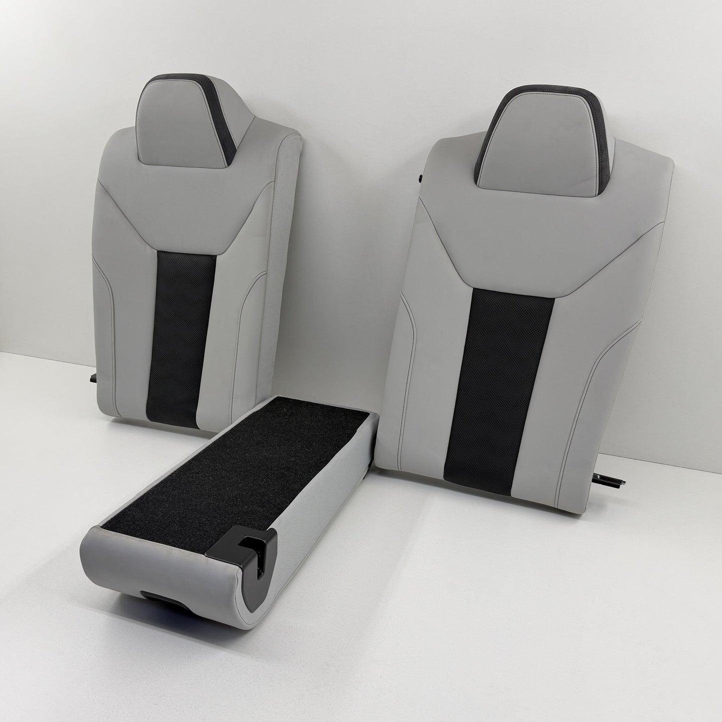 2021-2026 BMW M4 G82 Coupe Rear Seat Set Upper Lower Cushion Silverstone OEM