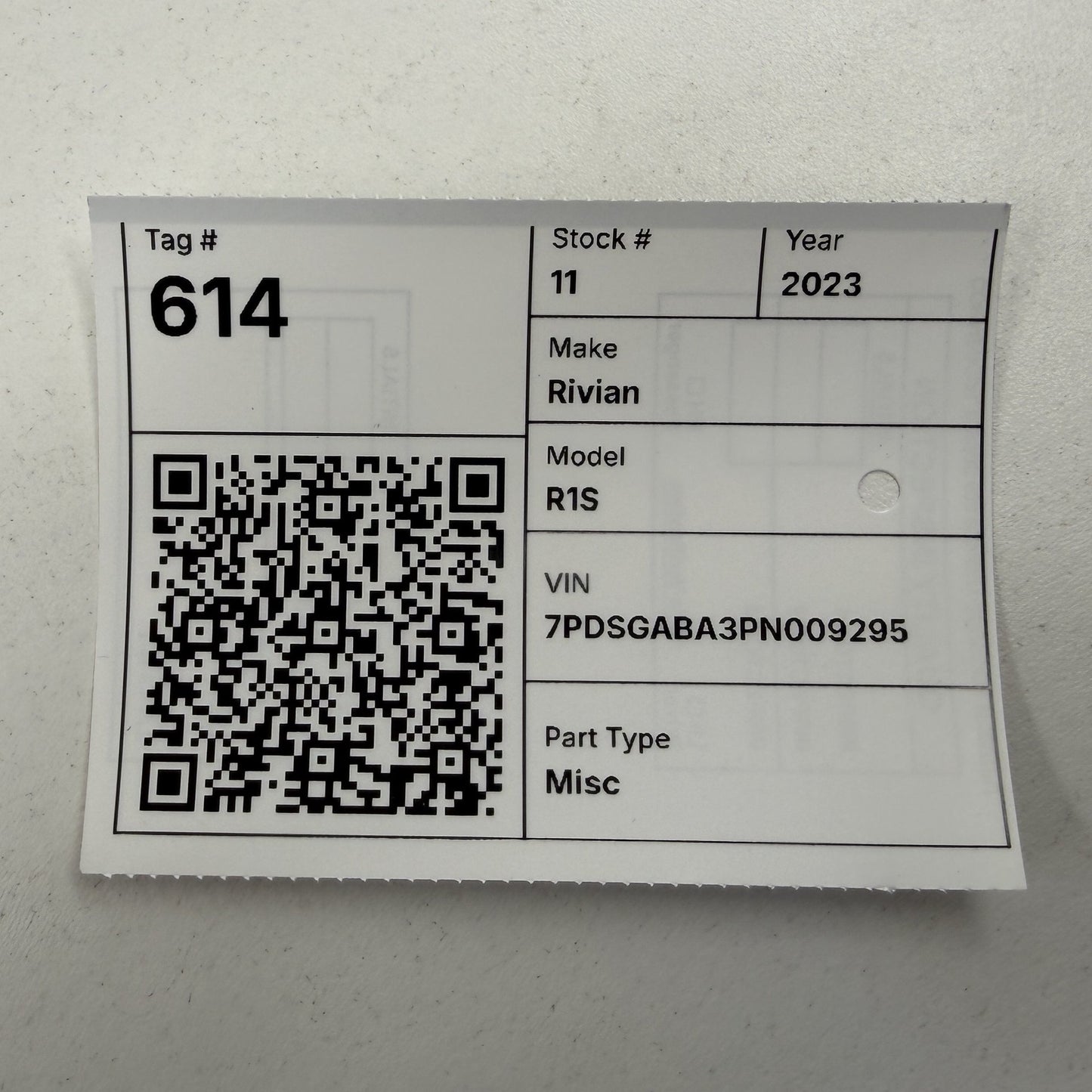 2022-2024 Rivian R1S R1T Anti Theft Security Immobilizer Control Module OEM