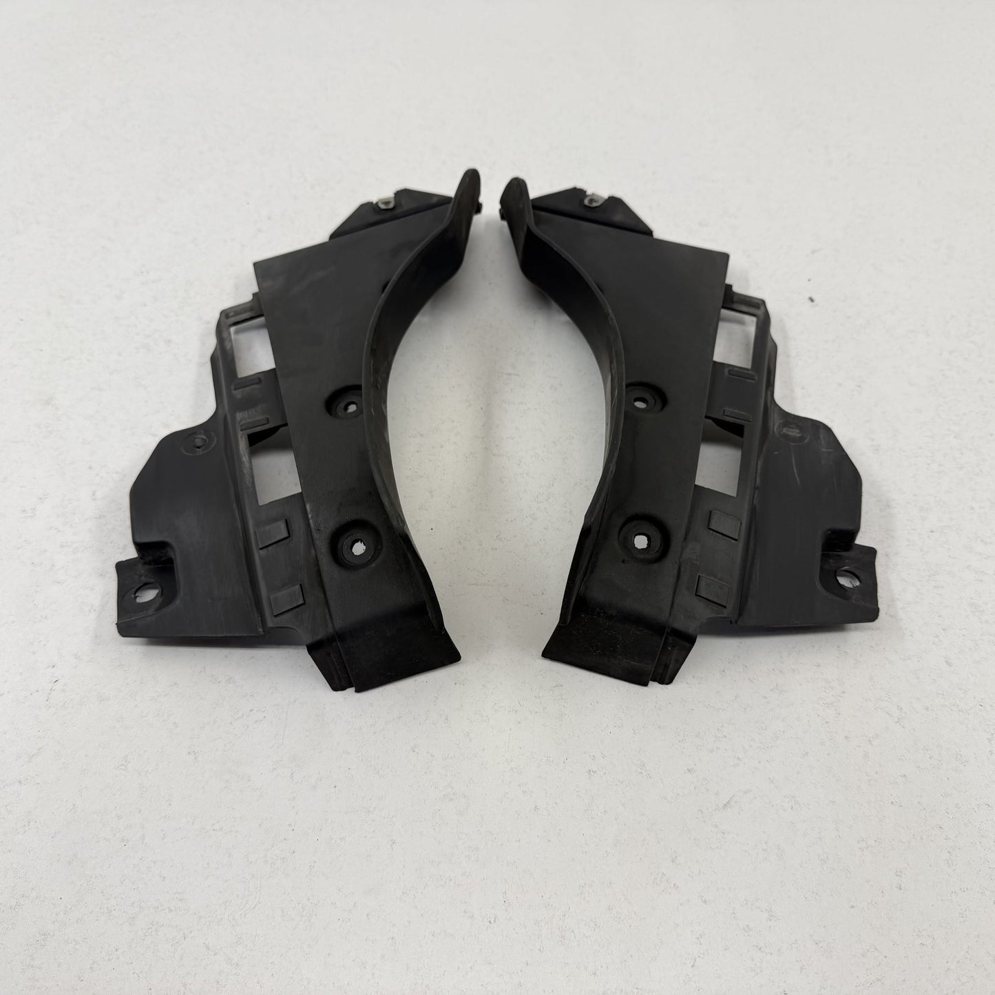 2022-2024 Rivian R1S Rear Tire Spat Wheel Air Deflector Pair Left &amp; Right OEM