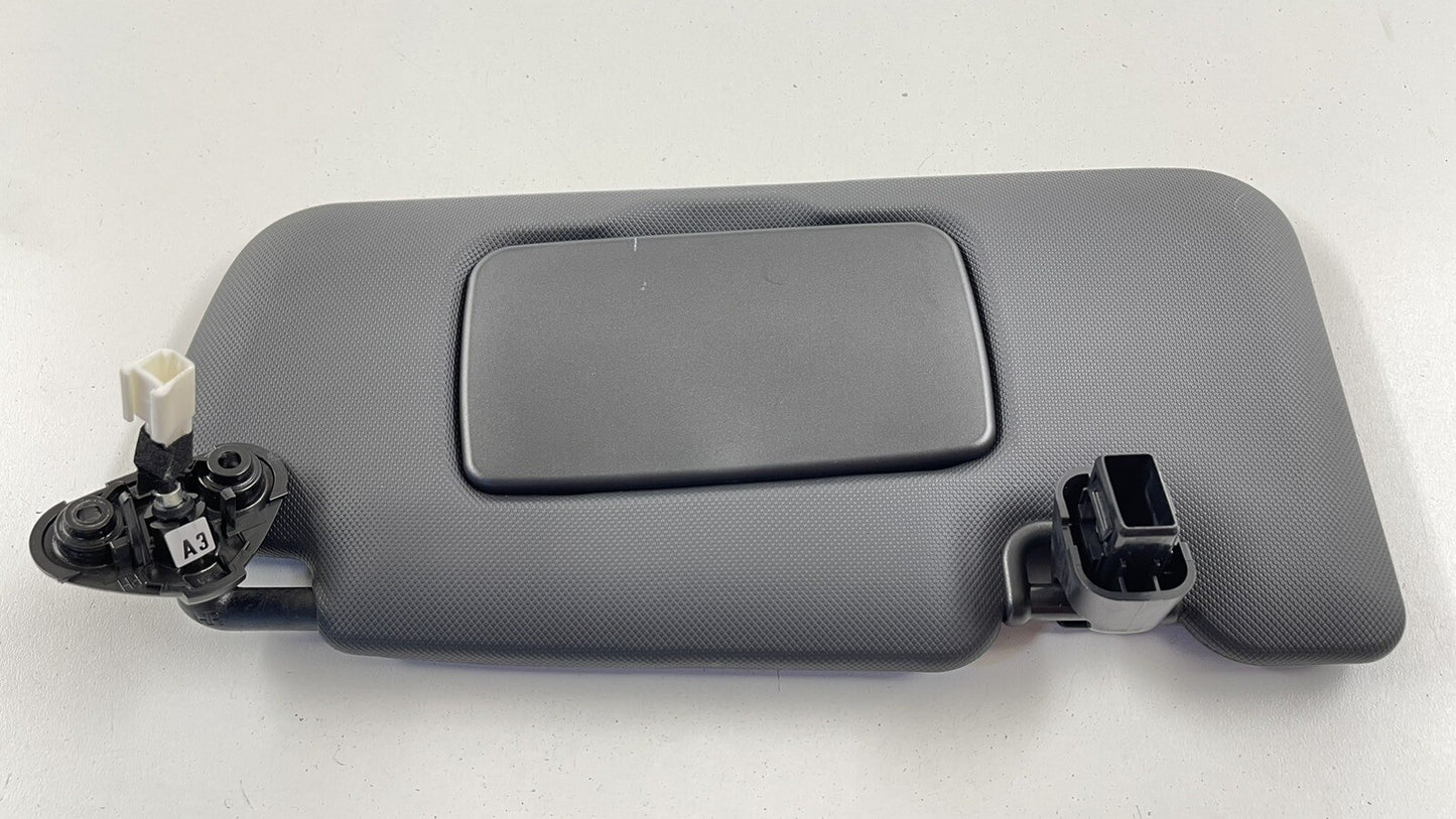22-23 SUBARU WRX PASSENGER RIGHT FRONT SUNVISOR SUN VISOR SHADE BLACK OEM