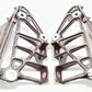 07-17 ASTON MARTIN VANTAGE FRONT HOOD HINGE MOUNT SUPPORT BRACKET PAIR OEM