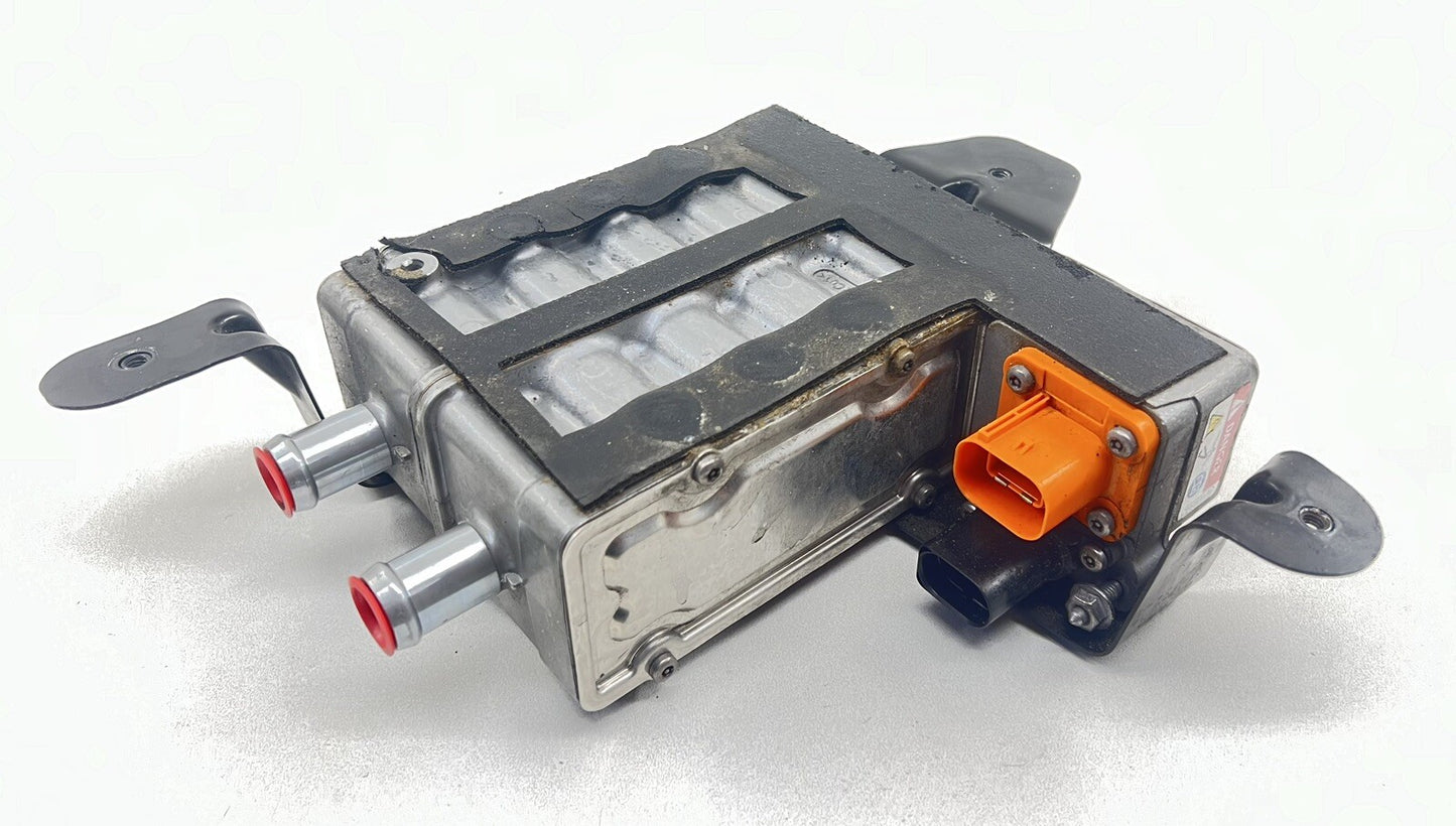 14-16 PORSCHE PANAMERA S E-HYBRID DRIVE MOTOR INVERTER COOLER HEAT EXCHANGER OEM