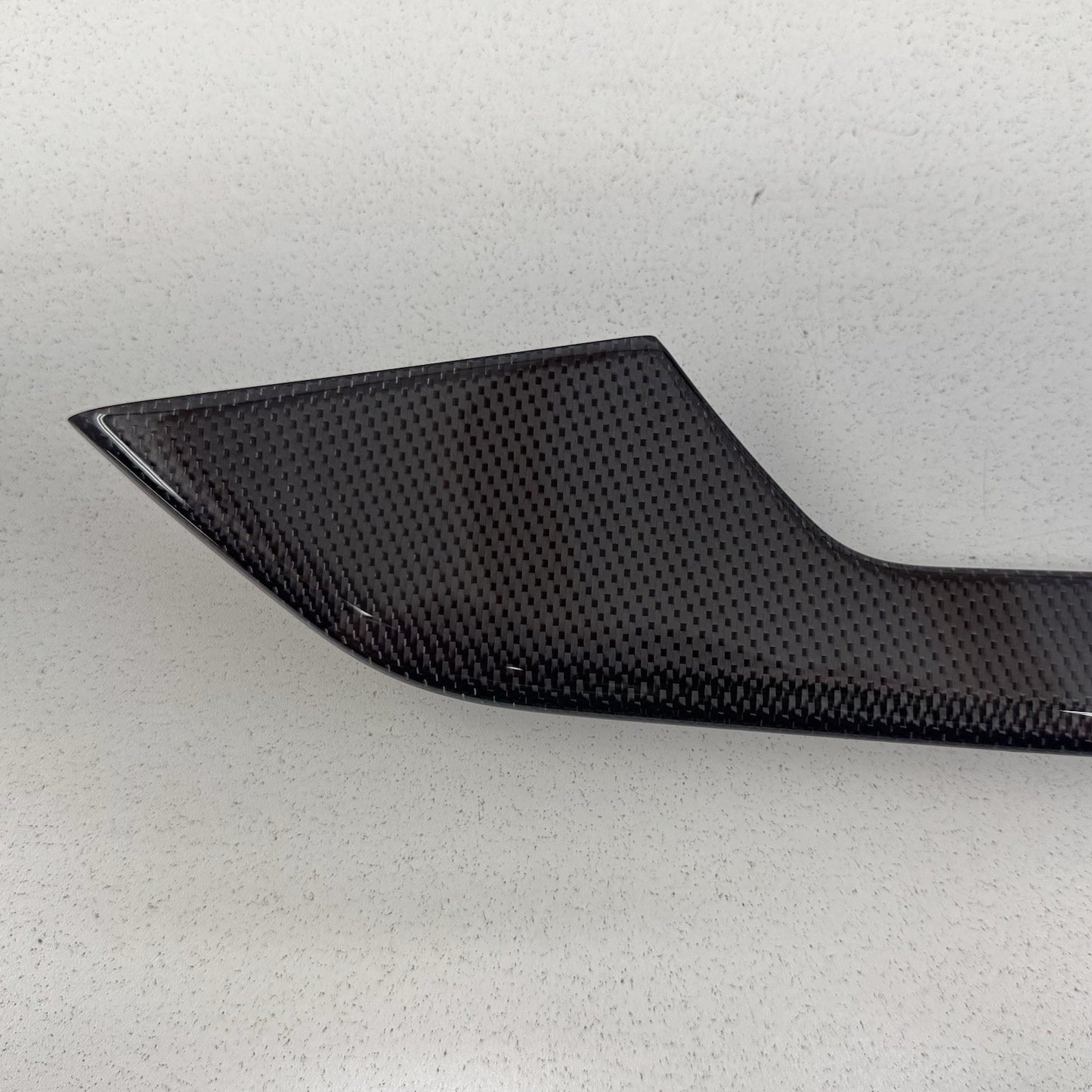 18-25 Audi S5 Sportback Driver Left Rear Interior Door Trim Carbon Fiber OEM
