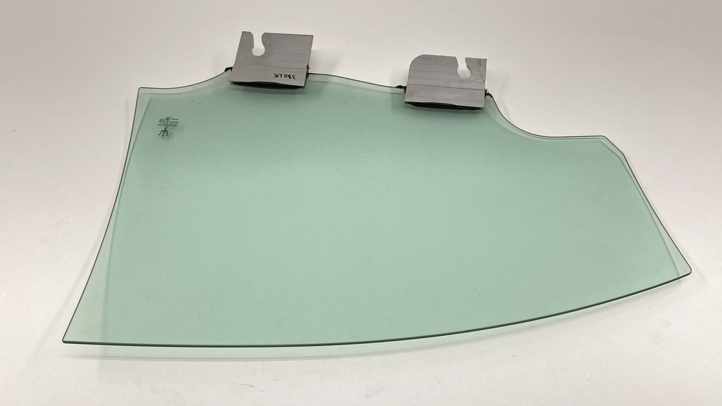 14-23 MASERATI GHIBLI DRIVER LEFT REAR DOOR GLASS WINDOW SINGLE PANE OEM
