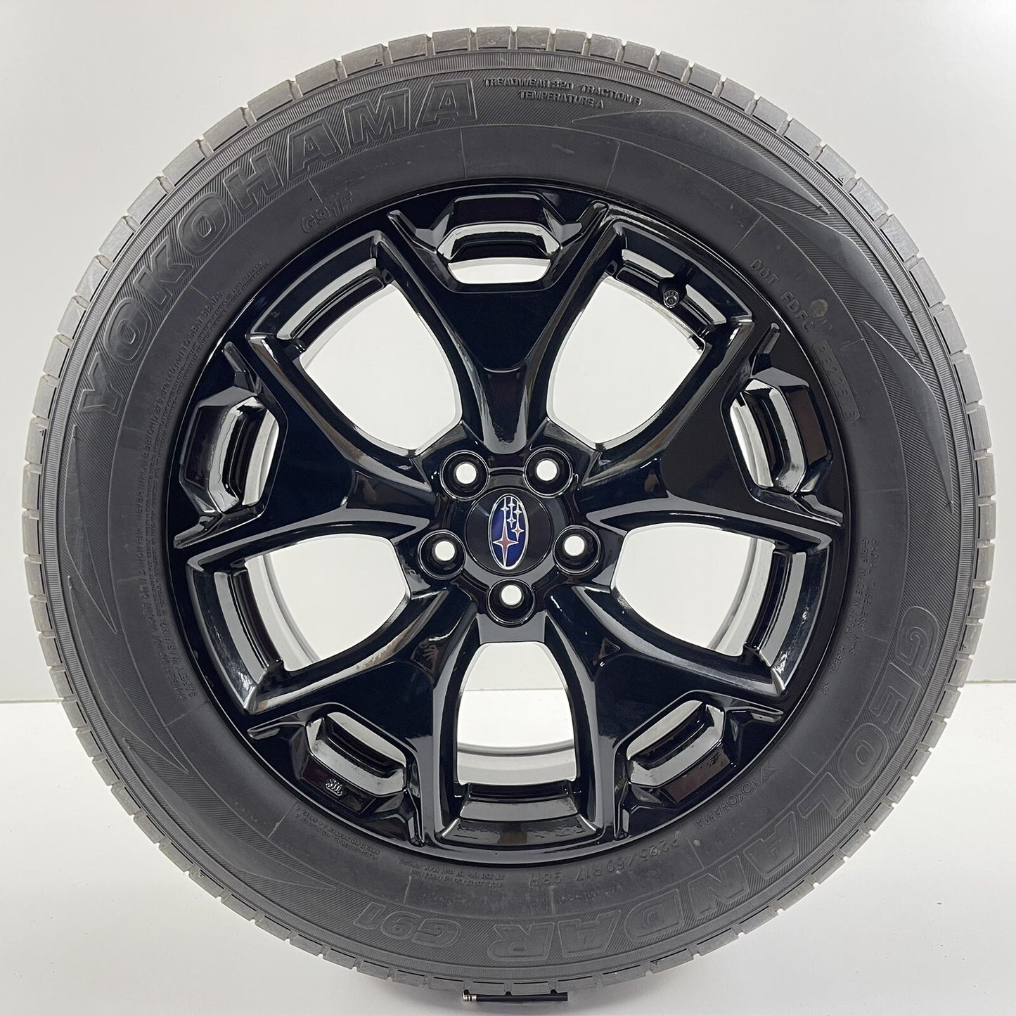 18-22 SUBARU CROSSTREK WHEEL RIM W/ TIRE 17x7 +55 OFFSET FACTORY OEM