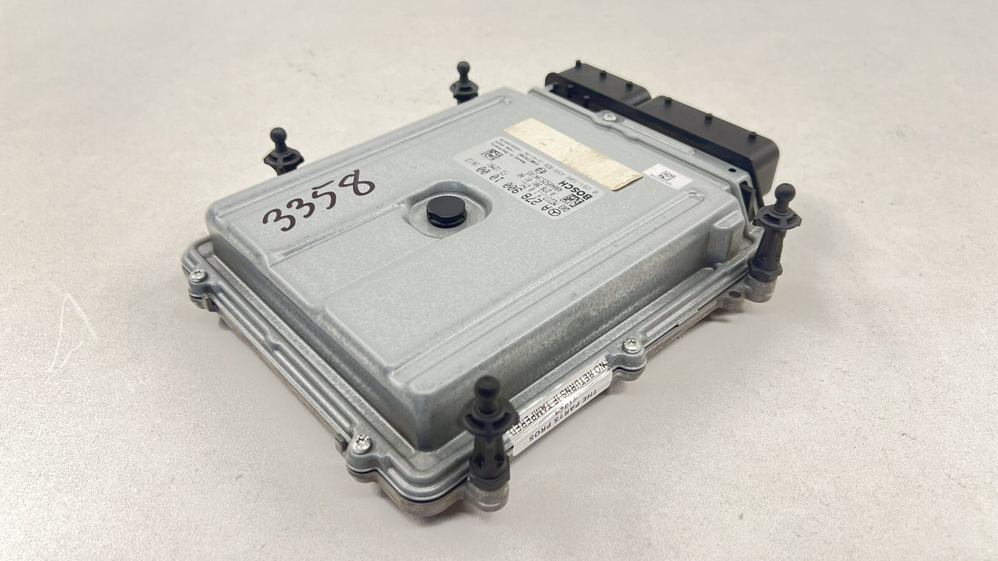 12-14 Mercedes CLS550 W218 Engine Control Module ECU Ignition Switch Key Set OEM
