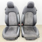 08-15 Audi TT Front Bucket Recaro Power Seat Pair Leather Suede OEM