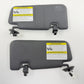 22-25 Subaru WRX Left & Right Sunvisor Sun Visor Shade Pair Black OEM