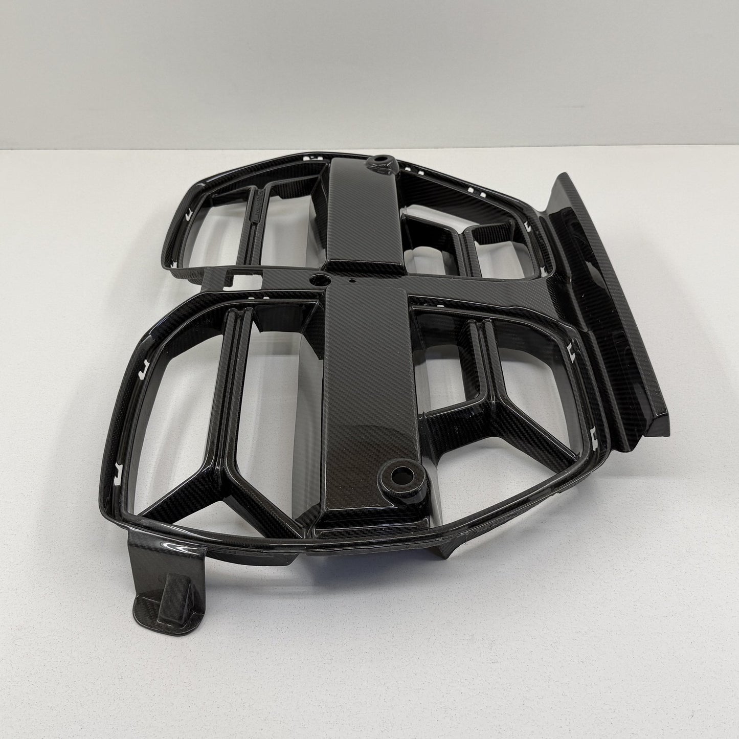 2021-2024 BMW M3 M4 G80 G82 G83 Carbon Fiber Front Bumper CSL Style Kidney Grill
