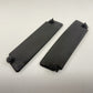 08-15 Audi TT Convertible Sunvisor Sun Visor Shade Pair Left & Right Black OEM