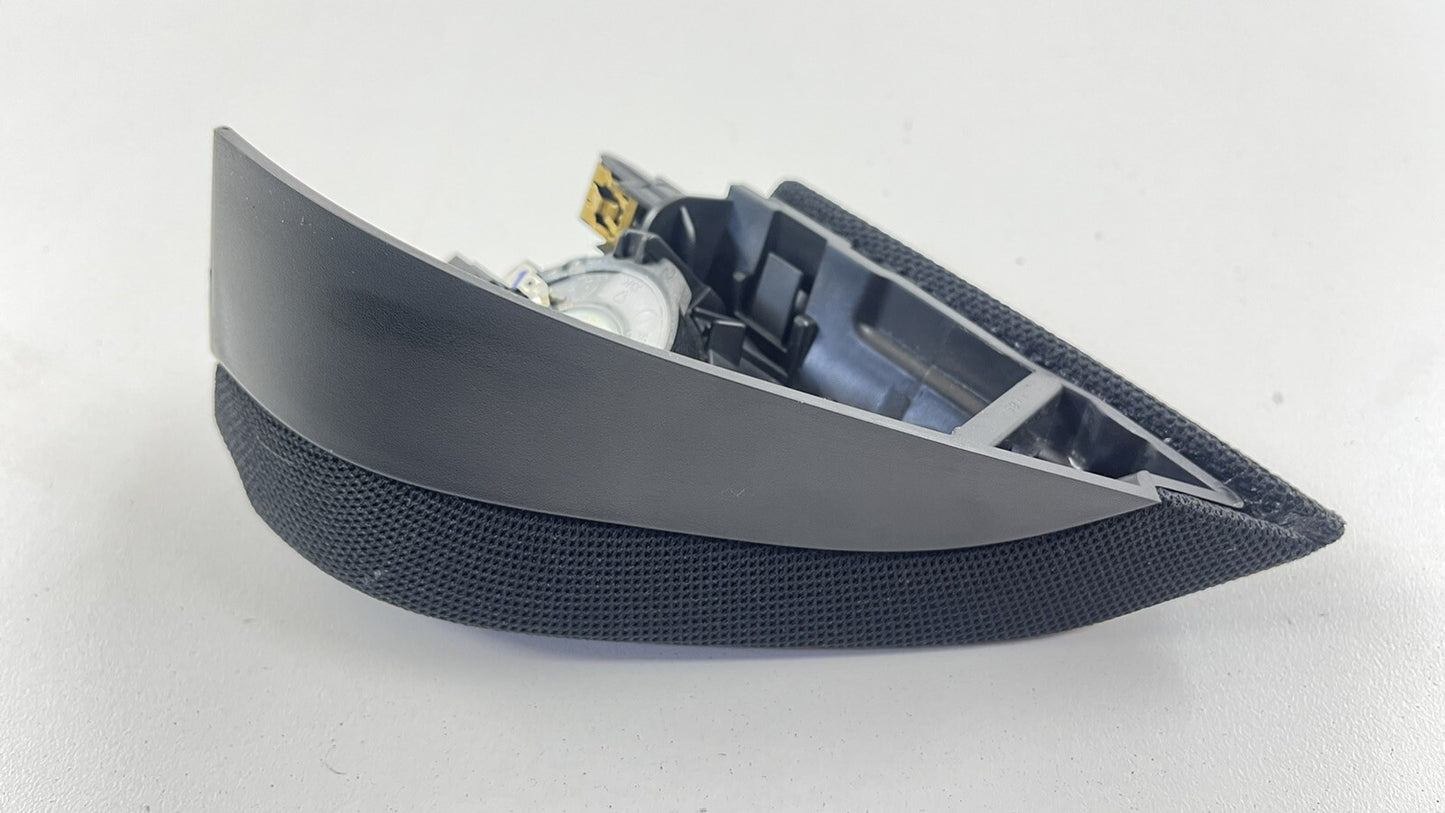 17-21 TESLA MODEL 3 RIGHT FRONT DOOR PANEL CORNER TWEETER SPEAKER TRIM OEM