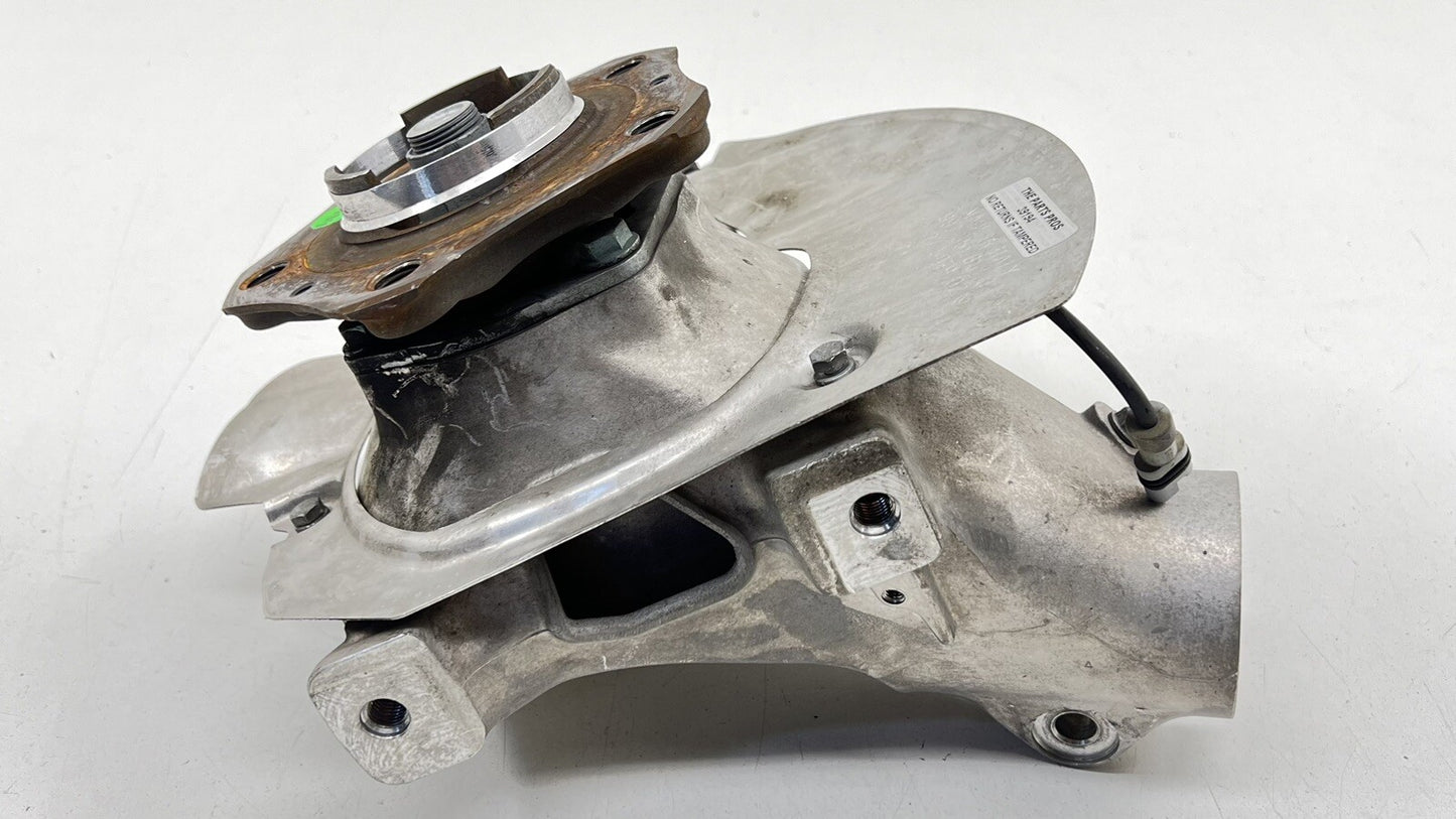 05-12 PORSCHE 911 997 DRIVER LEFT FRONT SPINDLE KNUCKLE HUB BEARING OEM