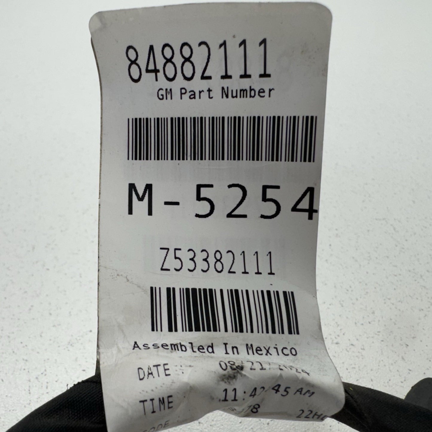 24-25 Silverado Sierra 2500 3500 Rear Bed Tailgate Wire Harness 84882111 OEM
