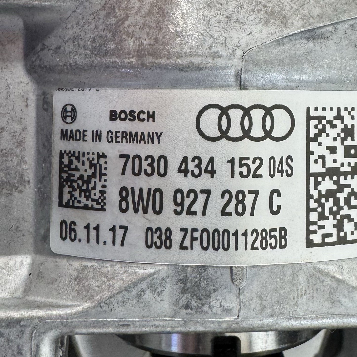 18-25 Audi A4 A5 S4 S5 RS5 Dynamic Steering Column Assembly Manual Adjust OEM