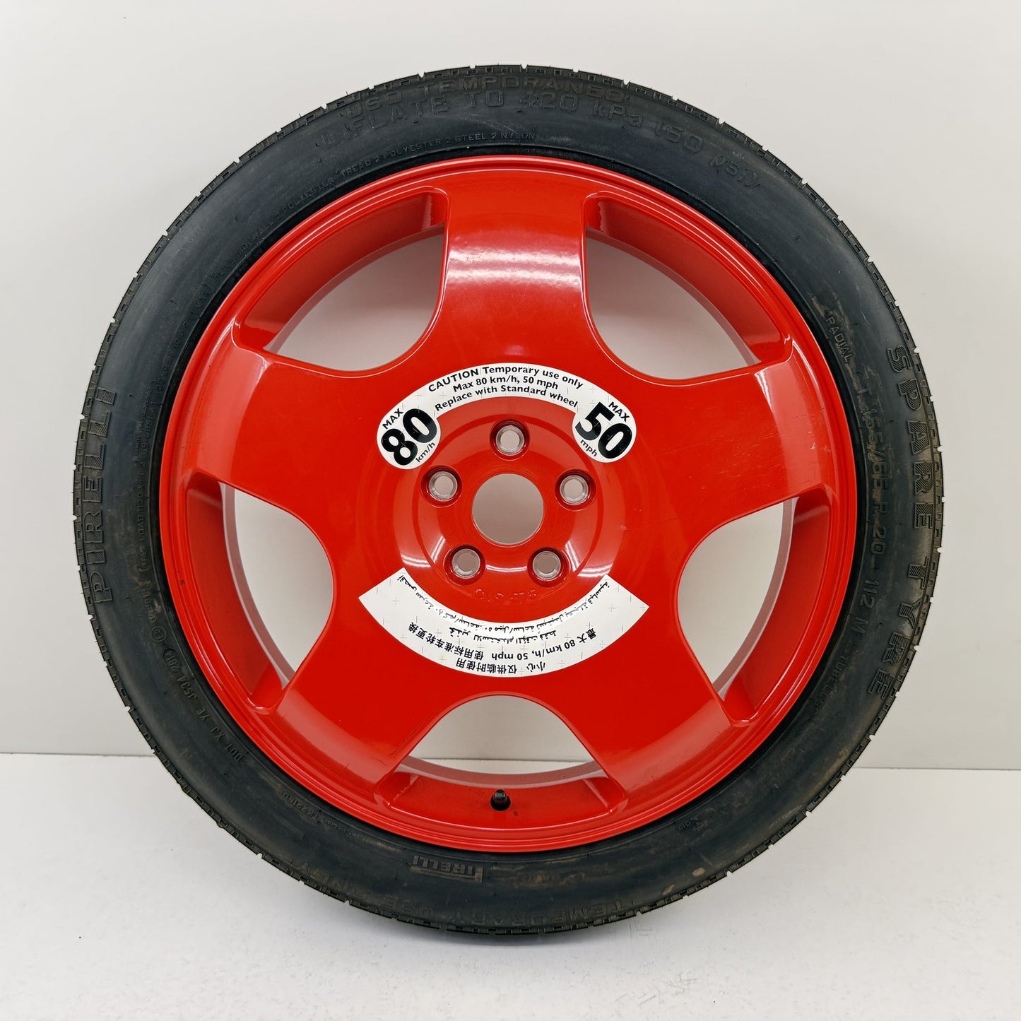 2014-2018 Bentley Flying Spur Emergency Spare Tire Wheel Rim W/ Tool Kit OEM