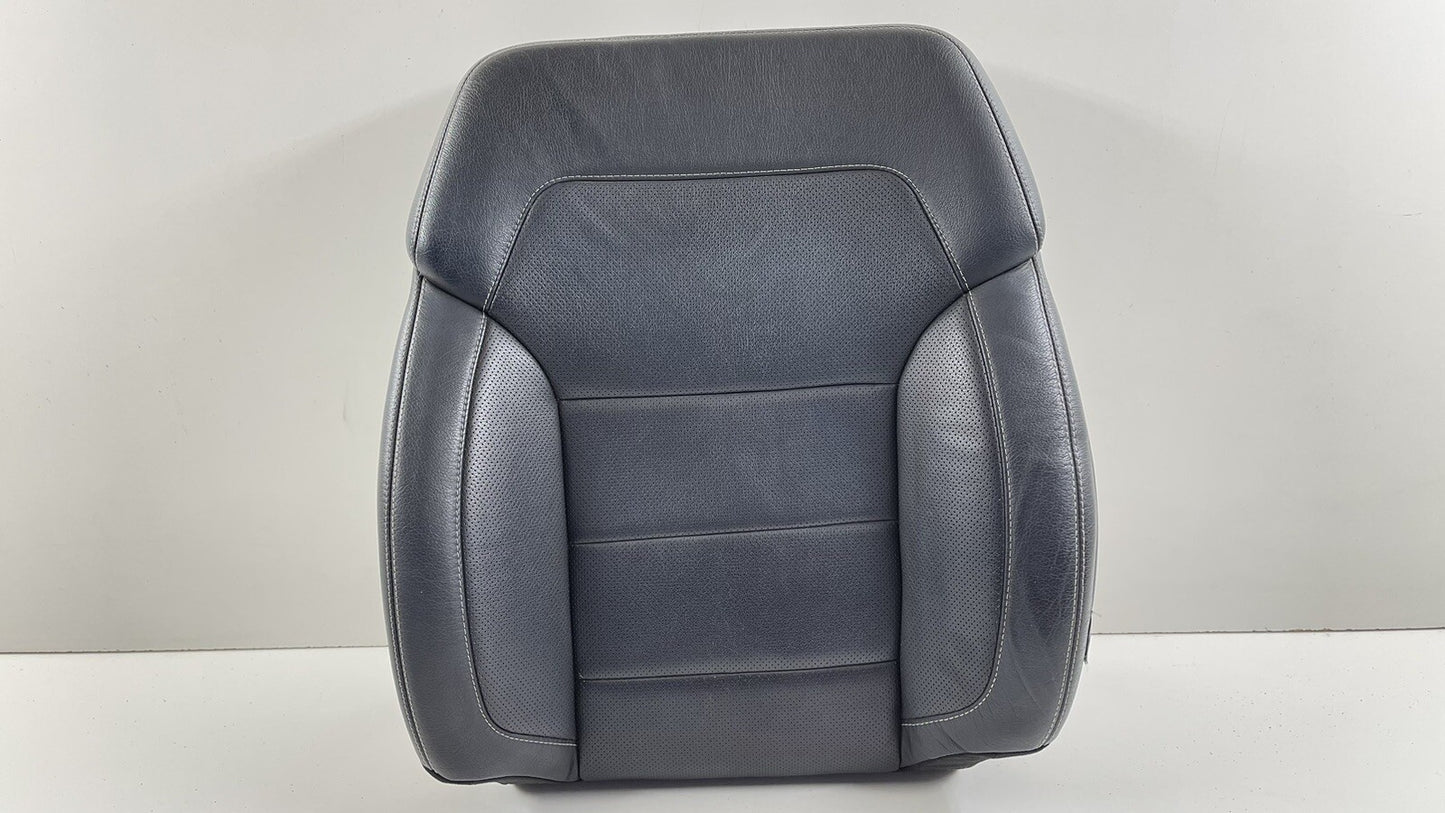 13-16 MERCEDES BENZ GL350 X166 DRIVER LEFT FRONT UPPER SEAT CUSHION COVER OEM