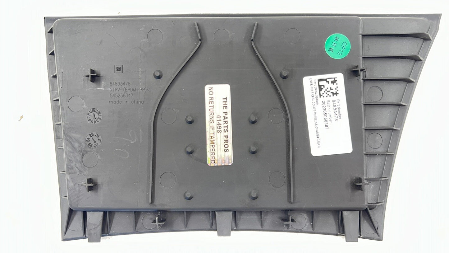 22-24 CADILLAC CT5 WIRELESS PHONE CHARGING PAD RUBBER TRIM COVER 84893478 OEM