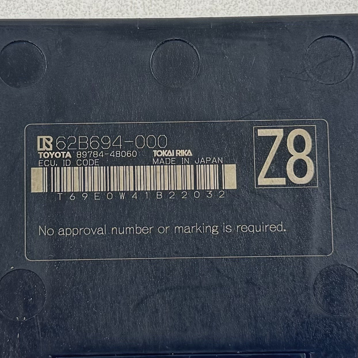 23-25 TOYOTA PRIUS THEFT LOCKING SECURITY IMMOBILIZER MODULE 89784-48060 OEM