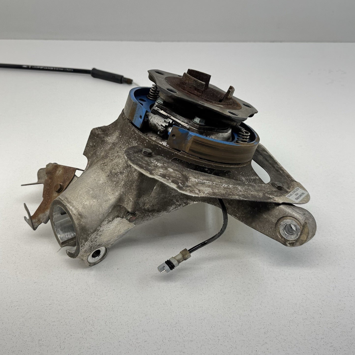 05-12 Porsche Boxster Cayman 987 Right Rear Knuckle Hub W/ Control Arm Set OEM