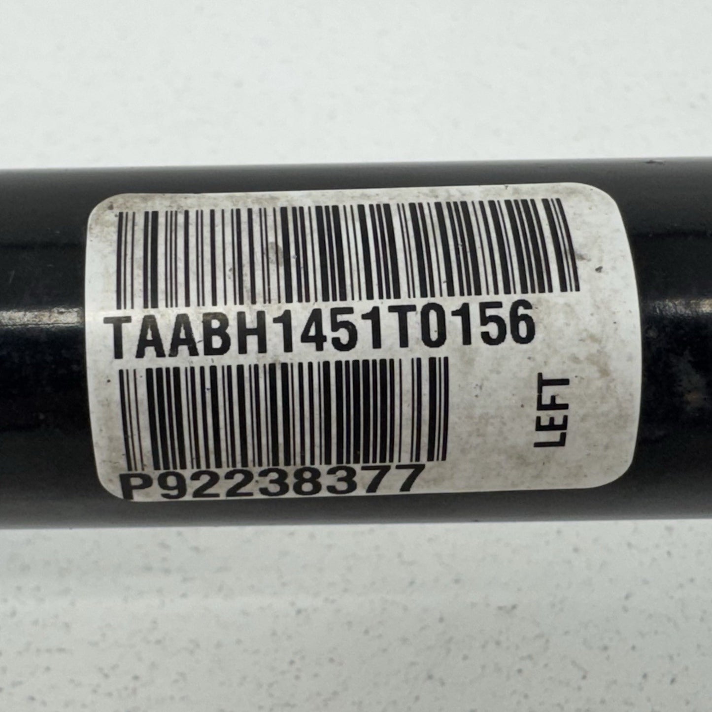 10-15 Chevrolet Camaro SS Driver Left Rear CV Axle Shaft 92238377 OEM