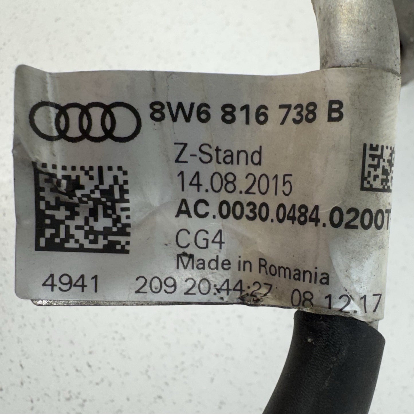 17-25 Audi A5 S5 HVAC AC Air Conditioning Line Hose Pipe Tube Set Of 3 OEM