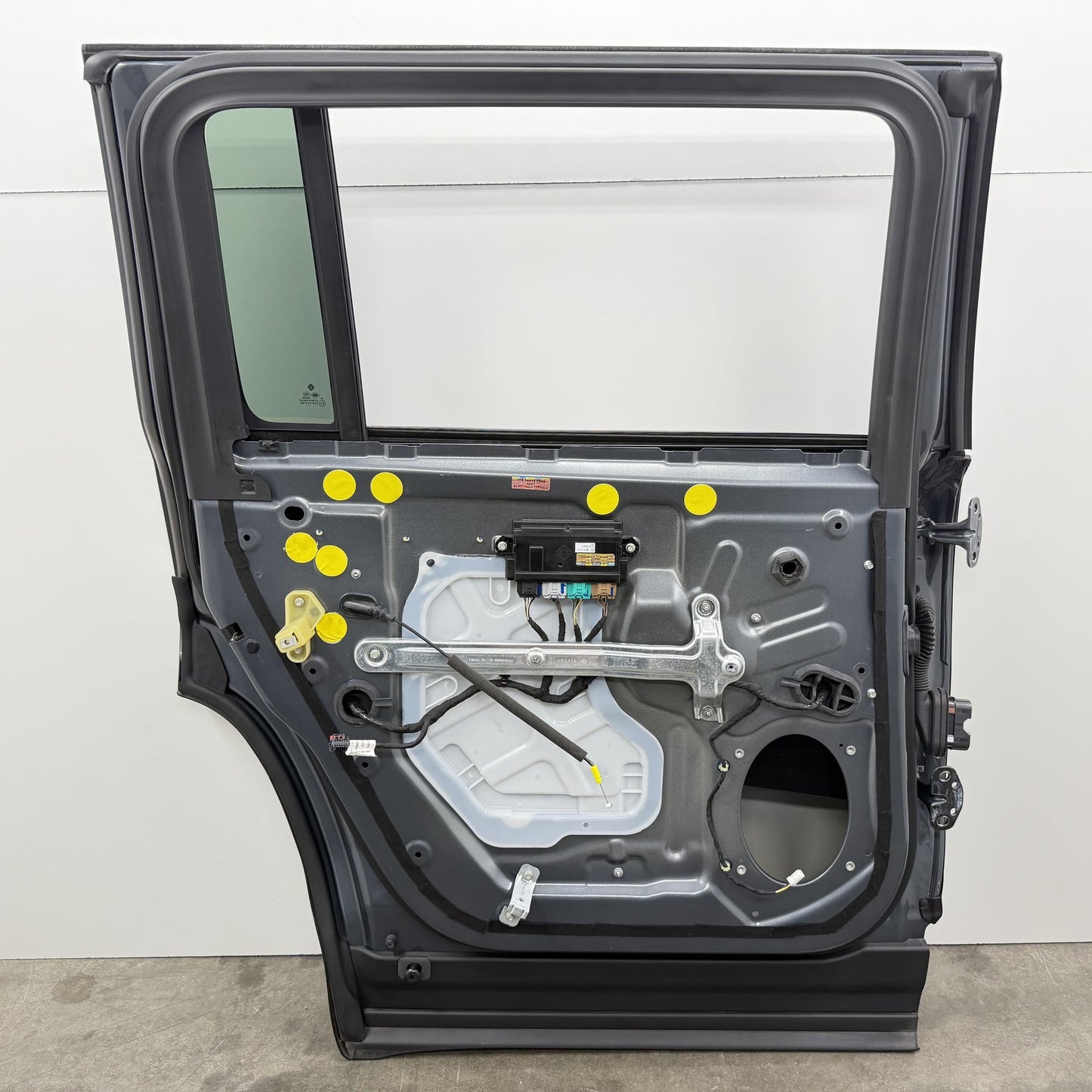 2022-2024 Rivian R1S Driver Left Rear Door Shell Complete W/ Glass OEM