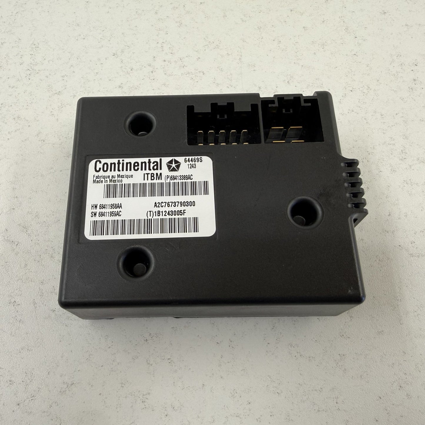 2019-2024 Ram 2500 3500 Trailer Towing Tow Brake Control Module 68413389AC OEM