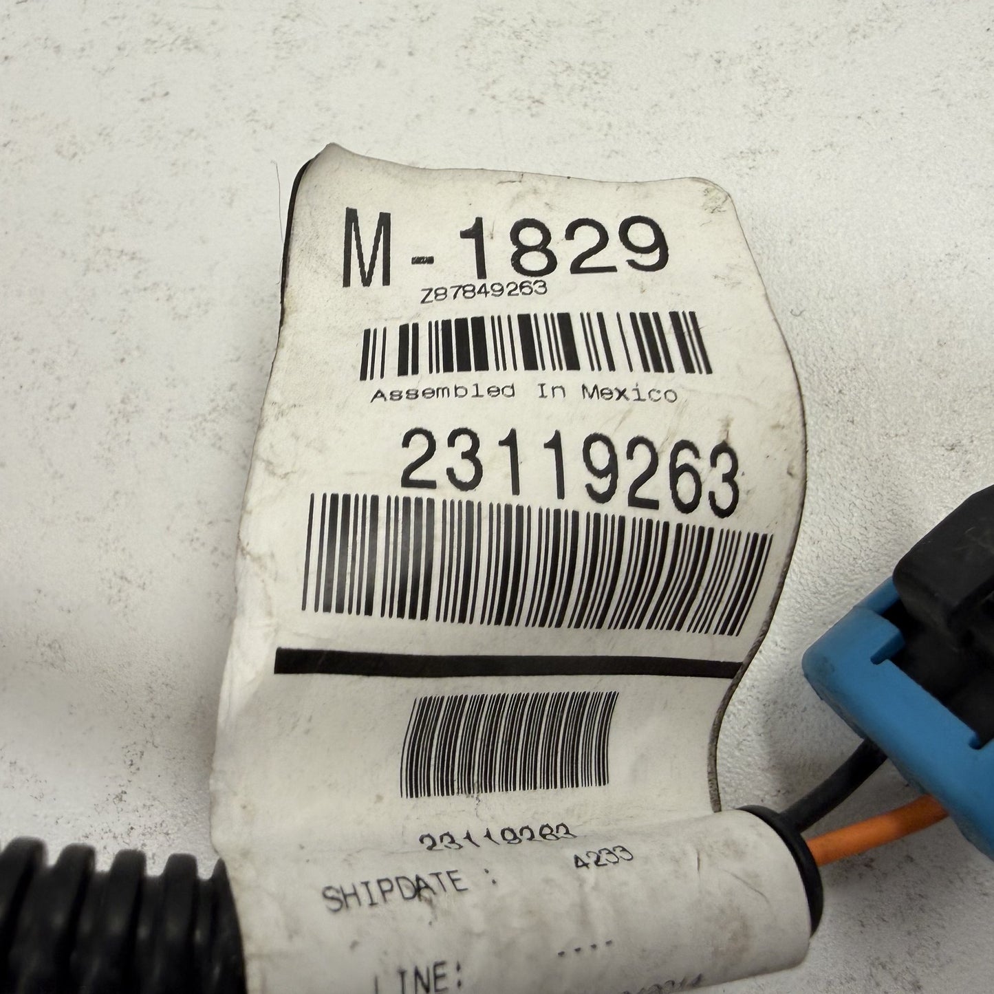 2014-2015 Chevrolet Camaro SS 1LE Manual Front Engine Bay Wiring Harness OEM