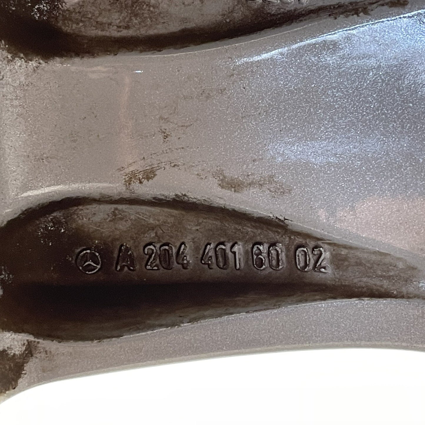 08-14 MERCEDES C350 W204 FRONT WHEEL RIM 17x7.5 +47 OFFSET 2044016002 OEM