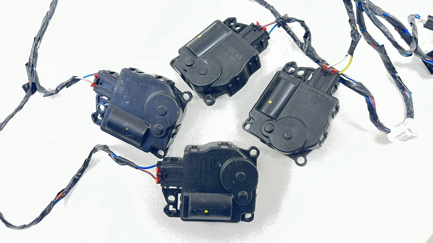 15-23 DODGE CHARGER HELLCAT HVAC BOX HEATER FLAP MOTOR AIR MIX ACTUATOR SET OEM