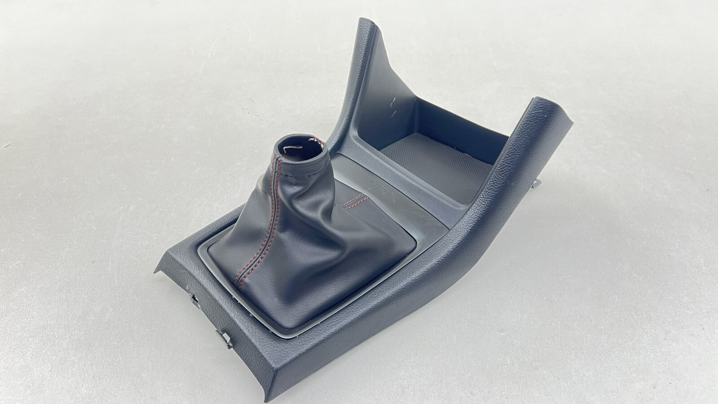 15-21 SUBARU WRX MANUAL CENTER CONSOLE SHIFT BOOT SURROUND BEZEL PANEL TRIM OEM