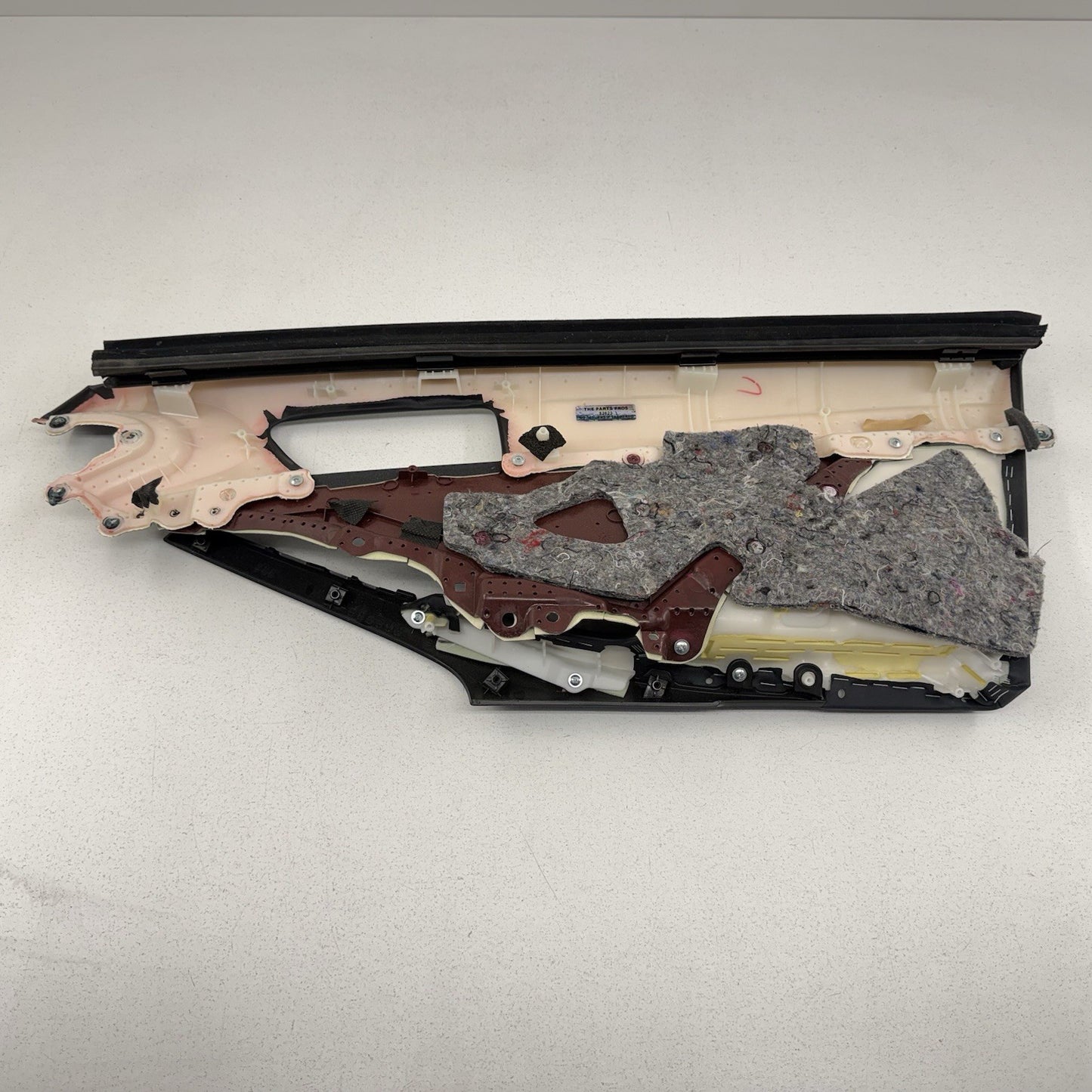 21-26 Lexus IS350 Driver Left Front Upper Door Panel Interior Trim Leather OEM