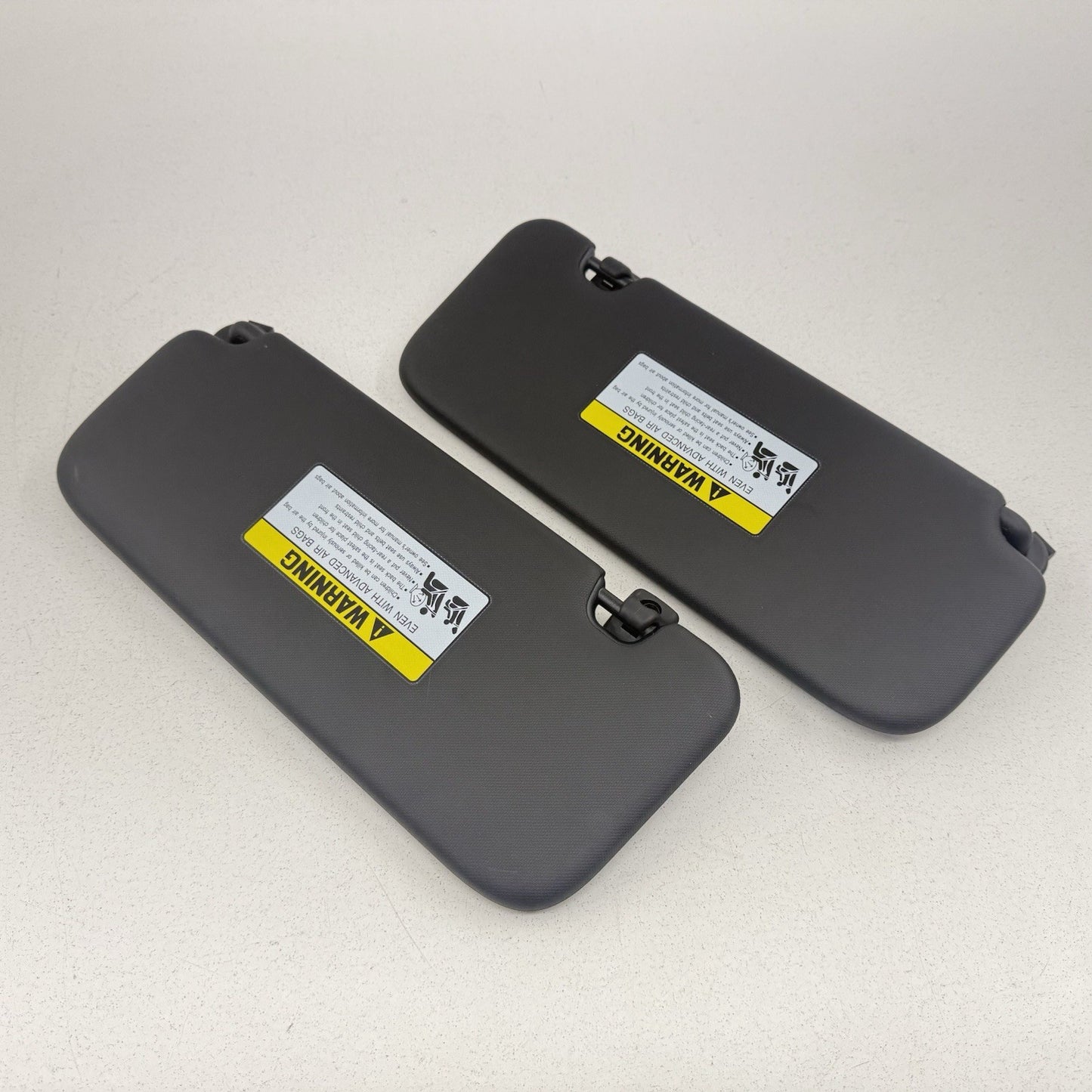 22-26 Hyundai Elantra N Sunvisor Sun Visor Shade Pair Left & Right Black OEM