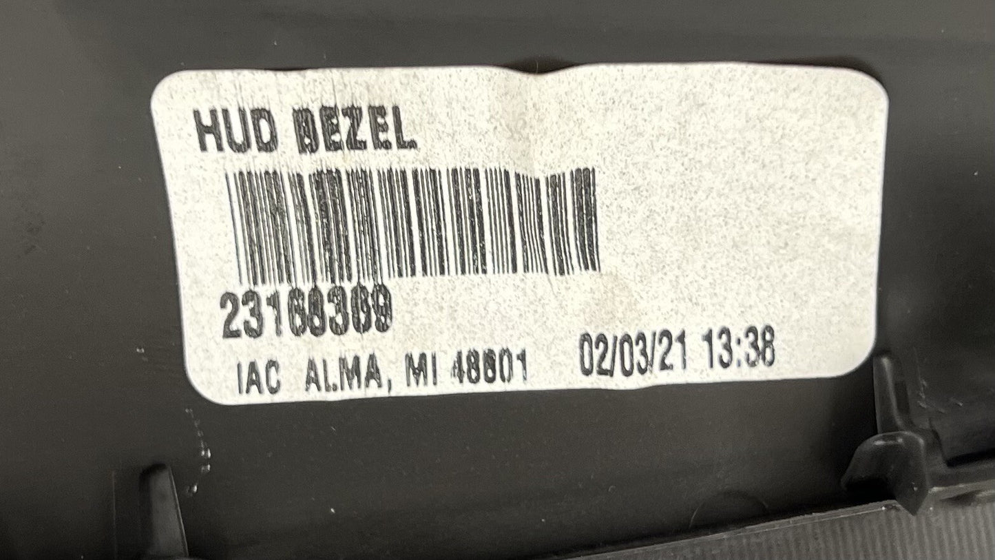 16-24 CHEVROLET CAMARO ZL1 SS DASHBOARD DASH BOARD INSTRUMENT PANEL COVER OEM