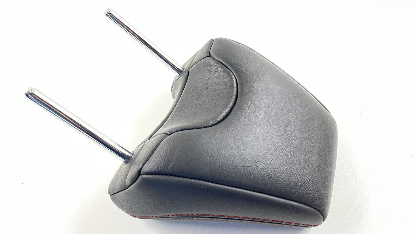 17-20 SUBARU BRZ LEFT OR RIGHT FRONT HEADREST HEAD REST LEATHER BLACK OEM
